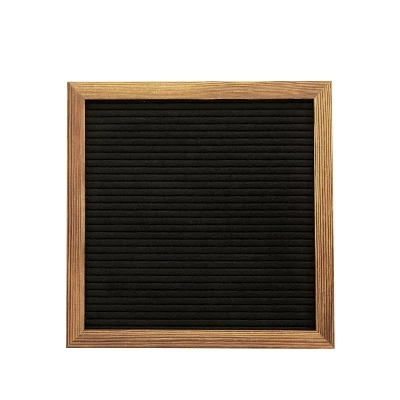 Flash Furniture Gracie 10x10 Felt Letter Board with Solid Wood Frame and 389 Character Set 8 Flash Furniture Gracie 10x10 Felt Letter Board with Solid Wood Frame and 389 Character Set - Image 8