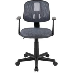 Flash Furniture Flash Fundamentals Mid-Back Mesh Swivel Task Office Chair With Pivot Back And Arms -Flash Furniture Sale Store GUEST dbf6dd34 69b5 498a b3cf e0c49b1b67c9