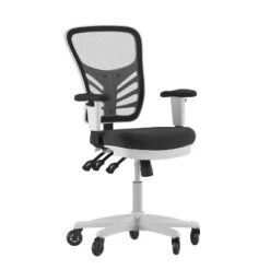 Flash Furniture Nicholas Mid-Back Ergonomic Executive Office Chair with Roller Wheels -Flash Furniture Sale Store GUEST de0e8c0e 6c13 4b2d a4b4 adc30d8d55d6