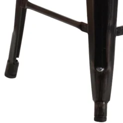 Flash Furniture 24" Backless Metal Counter Stool with Wood Seat -Flash Furniture Sale Store GUEST de9dfc97 8328 4573 9199 16563eee7848