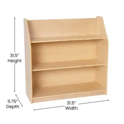 Flash Furniture 3-Shelf Wooden Book Display with Kid-Safe Curved Edges 12 Flash Furniture 3-Shelf Wooden Book Display with Kid-Safe Curved Edges -Flash Furniture Sale Store GUEST df5c3cbd 979e 493b 924c 31d419433970