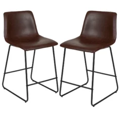 Flash Furniture 24 Inch Commercial Grade LeatherSoft Counter Height Barstools, Set Of 2 27 Flash Furniture 24 Inch Commercial Grade LeatherSoft Counter Height Barstools, Set Of 2 -Flash Furniture Sale Store GUEST e016a2b5 f42e 48de ab68 57e241751512