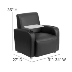 Flash Furniture LeatherSoft Guest Chair with 360° Tablet Arm and Cup Holder -Flash Furniture Sale Store GUEST e13635c3 8b84 4cb4 a1b1 3c98632e8c6d
