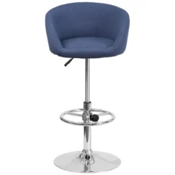 Flash Furniture Contemporary Adjustable Height Barstool With Barrel Back And Chrome Base -Flash Furniture Sale Store GUEST e216193e c206 45ab 8733 754da2e00b82