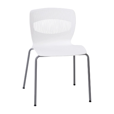 Flash Furniture HERCULES Series Commercial Ergonomic Stack Chair with Lumbar Support 12 Flash Furniture HERCULES Series Commercial Ergonomic Stack Chair with Lumbar Support - Image 12