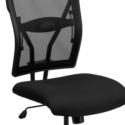 Flash Furniture HERCULES Series 400 Lb. Capacity Big & Tall Executive Swivel Office Chair 5 Flash Furniture HERCULES Series 400 Lb. Capacity Big & Tall Executive Swivel Office Chair - Image 5