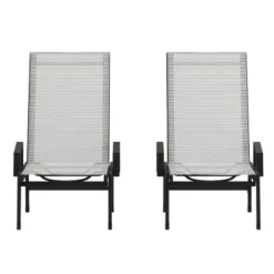 Flash Furniture Brazos Set of 2 Adjustable All-Weather Chaise Lounge Chairs -Flash Furniture Sale Store GUEST e4c13073 dec5 4106 ad9f e8bda0158503