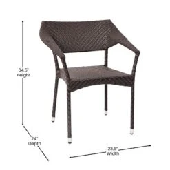 Flash Furniture Jace Commercial Grade Stacking Patio Chairs (Set of 4) 17 Flash Furniture Jace Commercial Grade Stacking Patio Chairs (Set of 4) -Flash Furniture Sale Store GUEST e62575ff 27fd 4fa4 a7e7 e9d30468ad3c