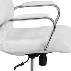 Flash Furniture High Back Executive Swivel Chair - White LeatherSoft & Chrome -Flash Furniture Sale Store GUEST e75ab5da f521 4211 9a0f 0b9ee7ab59d8