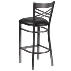 Flash Furniture Clear Coated "X" Back Metal Restaurant Barstool 17 Flash Furniture Clear Coated "X" Back Metal Restaurant Barstool -Flash Furniture Sale Store GUEST eb3e2e24 b9e9 44f4 b10c a1e4ce44901e
