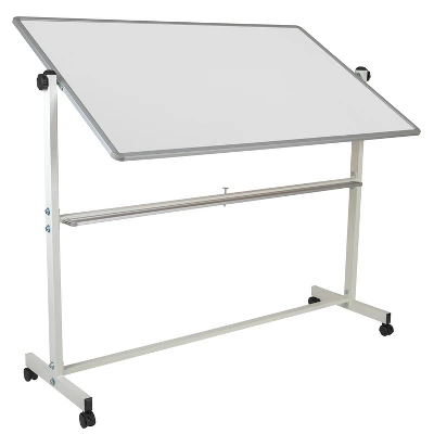 Flash Furniture HERCULES Series Double-Sided Mobile White Board with Stand 6 Flash Furniture HERCULES Series Double-Sided Mobile White Board with Stand - Image 6