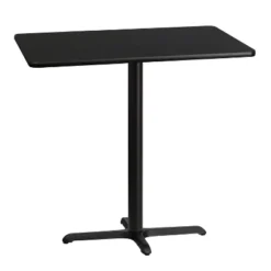 Flash Furniture 30'' x 42'' Rectangular Laminate Bar Height Table with Cast Iron Base -Flash Furniture Sale Store GUEST ec9eb624 6b68 4f05 9764 a2ab17df7a8d