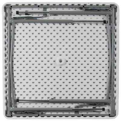 Flash Furniture 2.79-Foot Square Height Adjustable Folding Table 6 Flash Furniture 2.79-Foot Square Height Adjustable Folding Table - Image 6