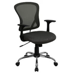 Flash Furniture Mid-Back Mesh Swivel Task Office Chair with Chrome Base and Arms 25 Flash Furniture Mid-Back Mesh Swivel Task Office Chair with Chrome Base and Arms -Flash Furniture Sale Store GUEST f0e97866 64de 4c84 b919 a48552ccd8aa