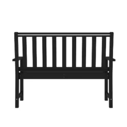 Flash Furniture Ellsworth Commercial Grade All-Weather Indoor/Outdoor HDPE Bench -Flash Furniture Sale Store GUEST f10579d4 6192 4b05 a393 5b38f95fdd48