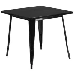 Flash Furniture Commercial Grade 31.5" Square Metal Indoor-Outdoor Table -Flash Furniture Sale Store GUEST f4f67db8 8639 42b6 b402 09755a9c955a