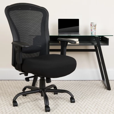 Flash Furniture HERCULES Series 24/7 Intensive Use Big & Tall Mesh Office Chair 1 Flash Furniture HERCULES Series 24/7 Intensive Use Big & Tall Mesh Office Chair