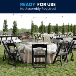 Flash Furniture HERCULES Series 800 Lb. Capacity Resin Folding Chairs, 4 Pack -Flash Furniture Sale Store GUEST f5828917 383c 4dd1 b0ef e8a14dd945f3