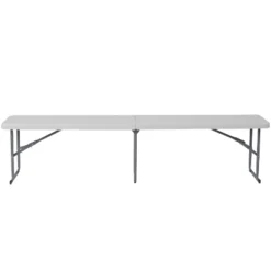 Flash Furniture 10.25''W X 71''L Bi-Fold Granite White Plastic Bench With Carrying Handle -Flash Furniture Sale Store GUEST f7865530 359b 44cb 9619 16fabaedf908