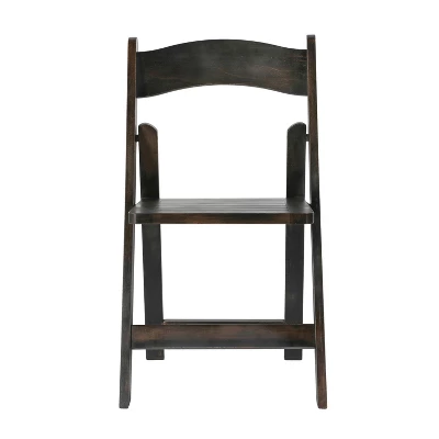 Flash Furniture Holden Commercial Grade Solid Wood Folding Dining Chairs (Set of 4) 2 Flash Furniture Holden Commercial Grade Solid Wood Folding Dining Chairs (Set of 4) - Image 2