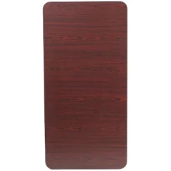 Flash Furniture 4-Foot Mahogany Melamine Laminate Folding Banquet Table 13 Flash Furniture 4-Foot Mahogany Melamine Laminate Folding Banquet Table -Flash Furniture Sale Store GUEST fa7f535e 7ab6 44f0 9669 2c8ee56c7ab0