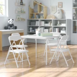 Flash Furniture Kids Colorful 5-Piece Folding Table and Chair Set -Flash Furniture Sale Store GUEST fa997456 ed9f 4cfb a508 da24bf7eb73b