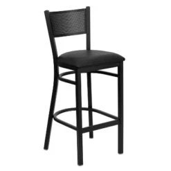 Flash Furniture Black Grid Back Metal Restaurant Barstool 12 Flash Furniture Black Grid Back Metal Restaurant Barstool -Flash Furniture Sale Store GUEST faed4795 7c97 4834 b521 1e2ffc8f5493