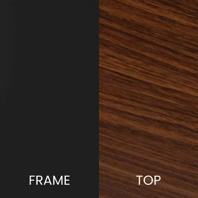 Flash Furniture Hampstead Collection Round Modern End Table with Crisscross Frame 9 Flash Furniture Hampstead Collection Round Modern End Table with Crisscross Frame - Image 9