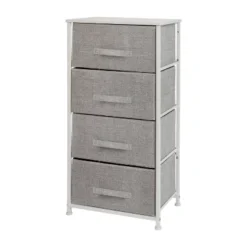 Flash Furniture 4 Drawer Vertical Storage Dresser with Wood Top & Cast Iron Frame -Flash Furniture Sale Store GUEST fbf673cf 0bef 4a4e 812e 14b9f25390b2