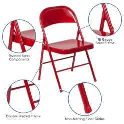 Flash Furniture HERCULES Series Metal Folding Chairs - Set of 2 15 Flash Furniture HERCULES Series Metal Folding Chairs - Set of 2 -Flash Furniture Sale Store GUEST fccbbfa2 ffd6 4784 bffd e059cbab6ae4