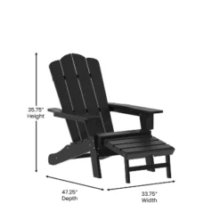 Flash Furniture Halifax All-Weather HDPE Adirondack Chair with Pull-Out Ottoman 19 Flash Furniture Halifax All-Weather HDPE Adirondack Chair with Pull-Out Ottoman -Flash Furniture Sale Store GUEST fefd769b fc96 4ec9 9cf0 f3180679939d