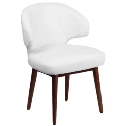 Flash Furniture Comfort Back Series Side Reception Chair with Walnut Legs -Flash Furniture Sale Store GUEST ff0fd555 9a21 4c94 9e15 10ef0c1d1ced